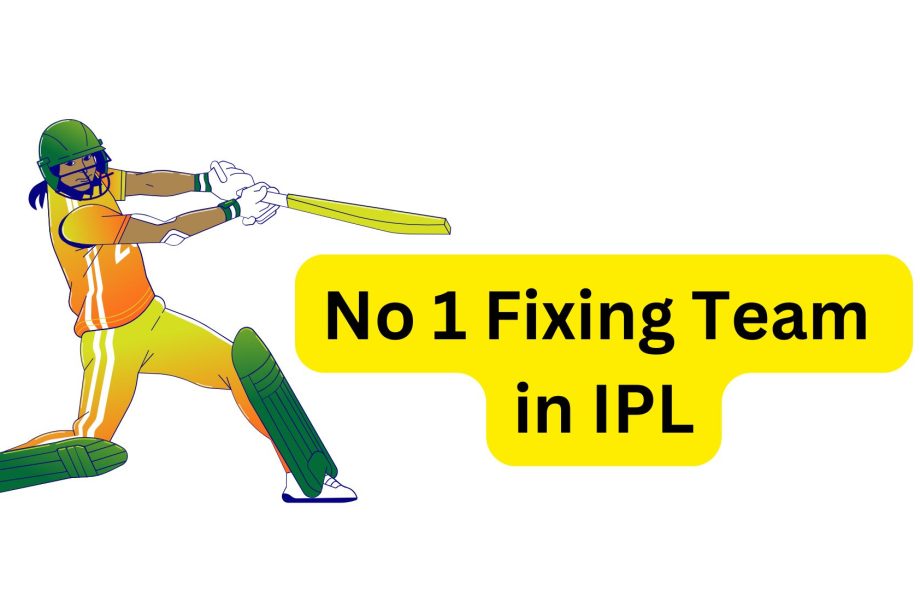 No 1 Fixing Team in IPL