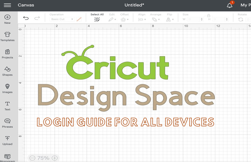 cricut design space login