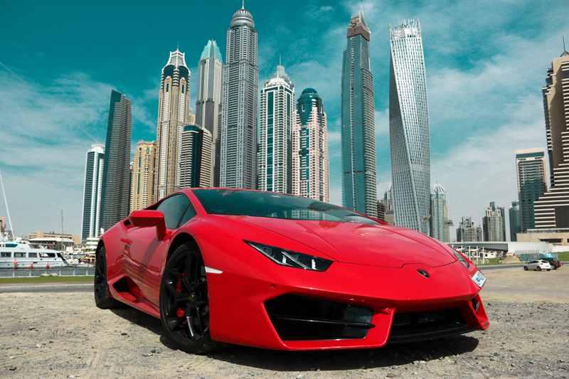 Lamborghini rental Dubai