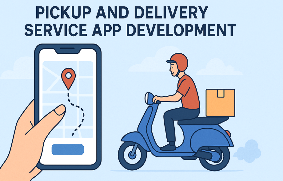pickup and delivery service app development
