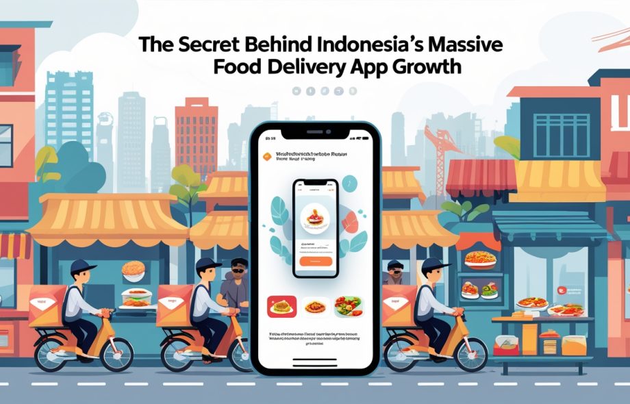 The Secret Behind Indonesia’s Massive Food Delivery App Growth